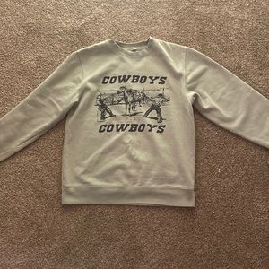 cowboys brandy melville crewneck
